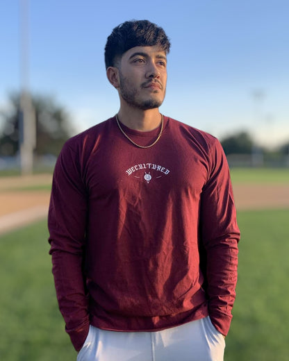 Victory Long Sleeve - Burgundy