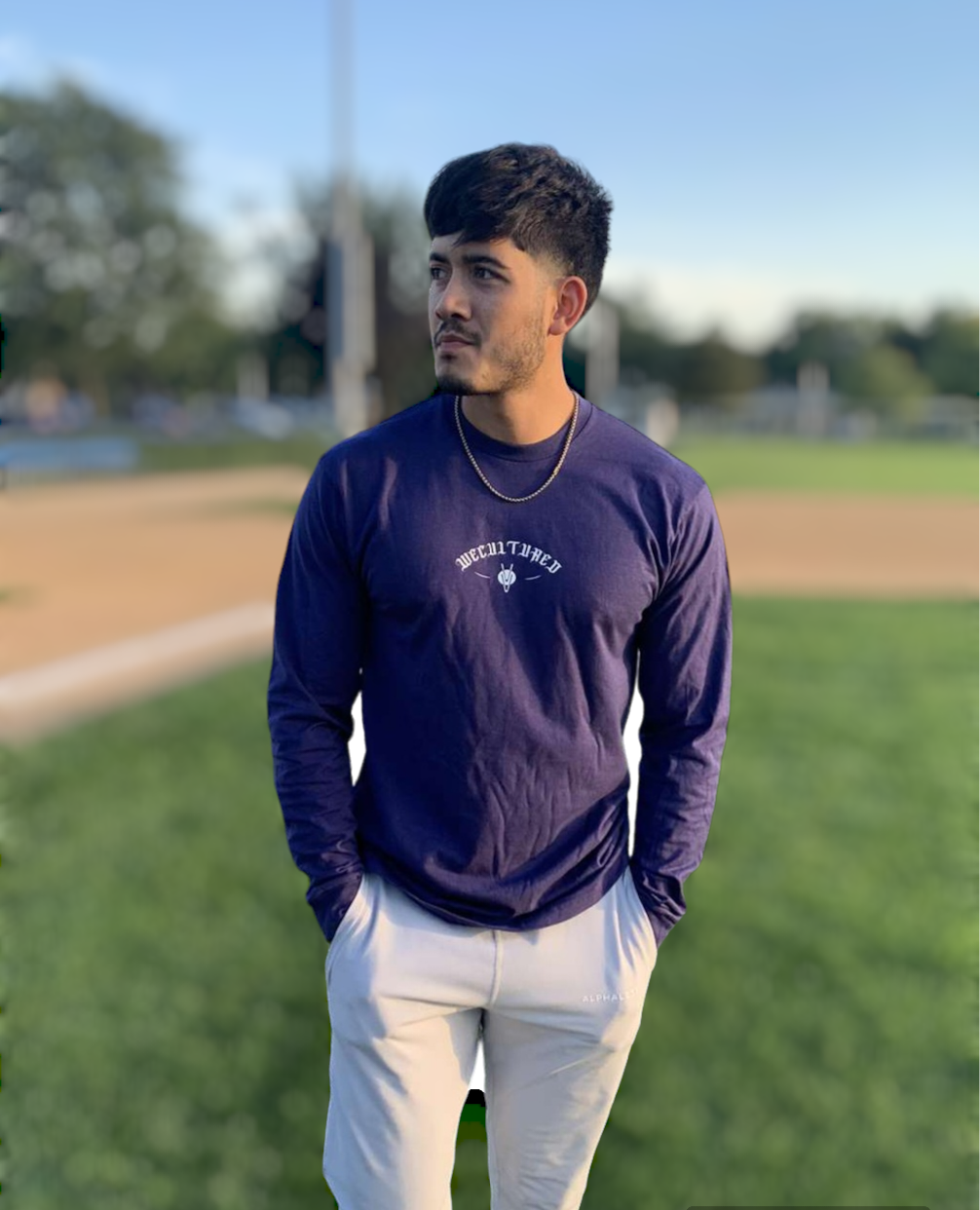 Victory Long Sleeve - Indigo