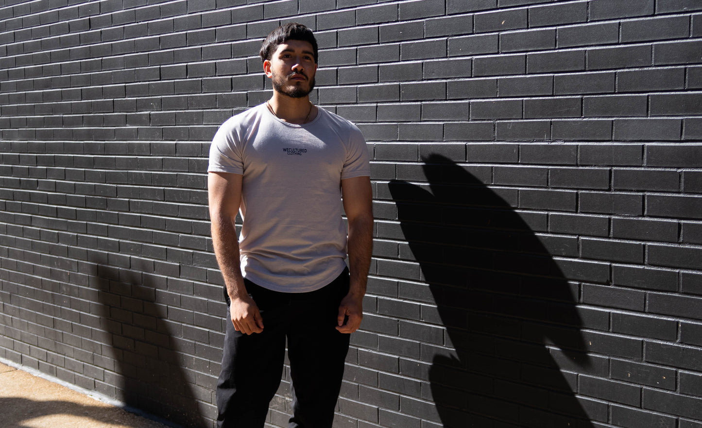 Everyday Longline Tee - Grey