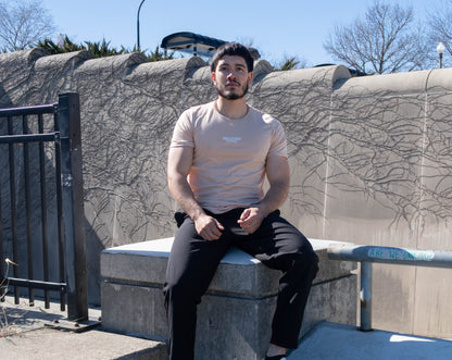 Everyday Longline Tee - Sand Dune