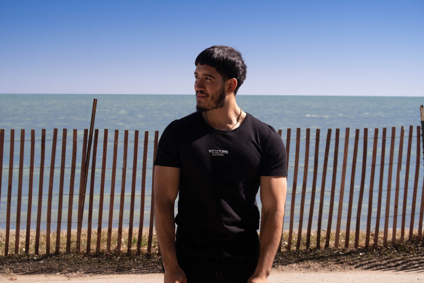 Everyday Longline Tee - Black